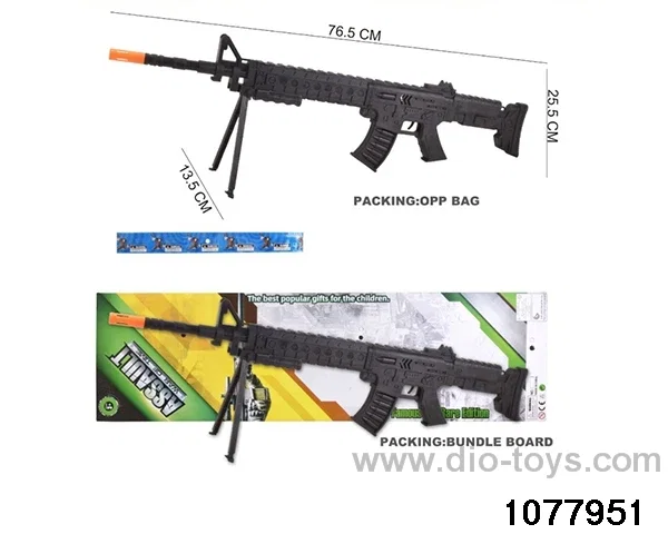 B/O gun in opp bag