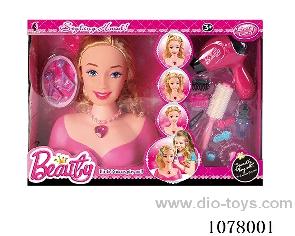 Half Barbie + accessories set