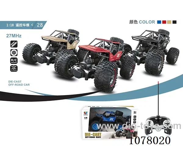 1:18 rc alloy car