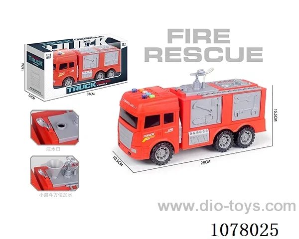 Water jet inertial fire truck W L/M
