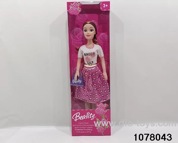 18 inch Barbie in window box