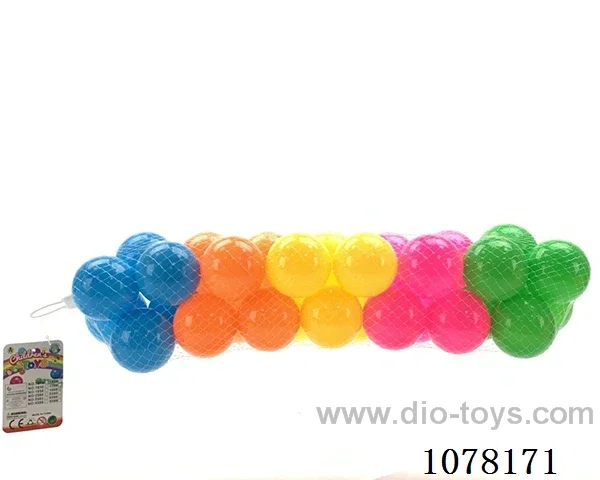 Ocean ball 30 pieces 6.5CM mixed color