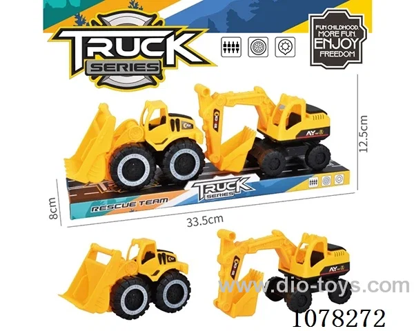 free wheel Construction truck