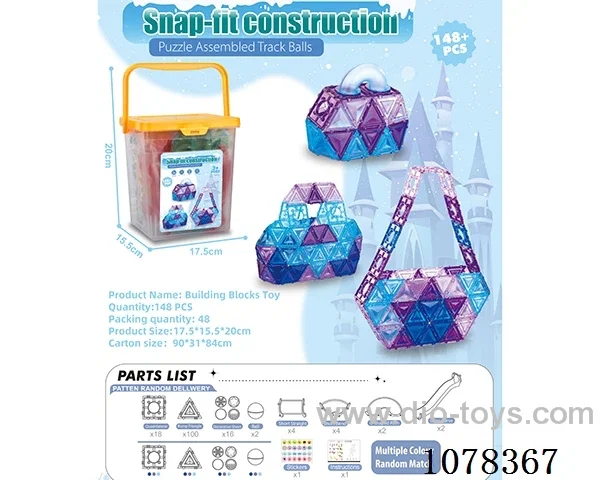 assembly Track Balls 148PCS