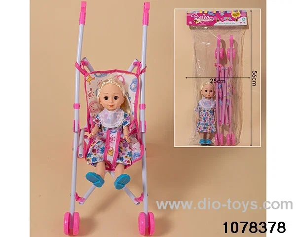 10 inch doll set in PP bag with header