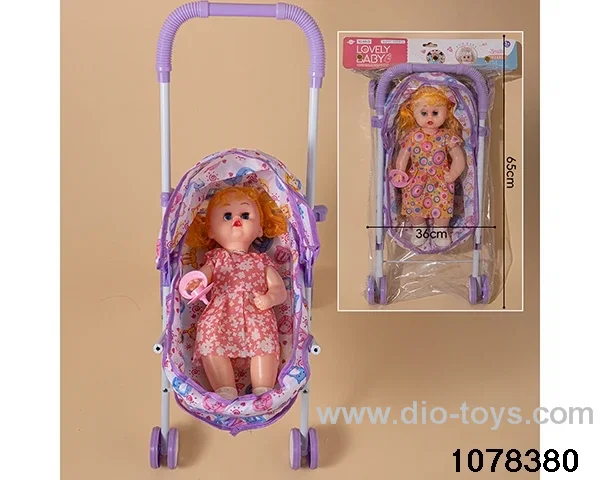 18 inch doll set in PP bag with header