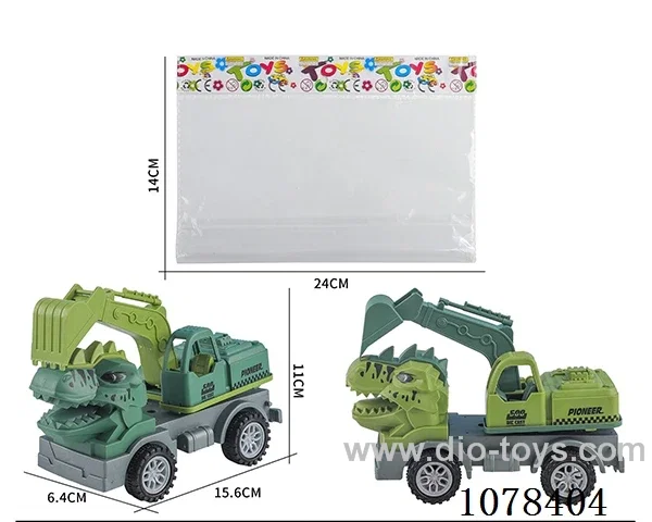 free wheel dinosaur car