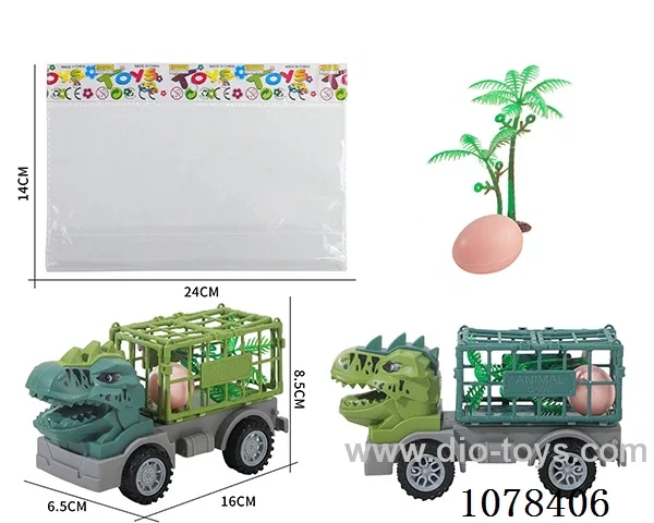 free wheel dinosaur car