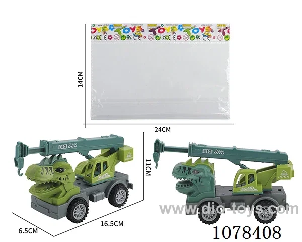 free wheel dinosaur car