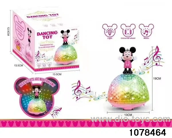 Lighted Gimbal Mickey in color box