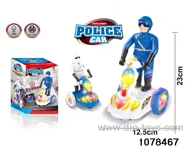 Lighted universal patrol vehicle in color box