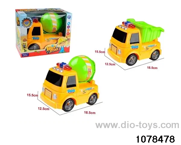 Lighted Universal Engineering Vehicle in window box