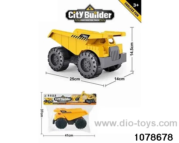 lorries in PP bag with header