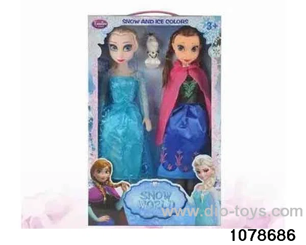 18 inch Ice Doll in window box