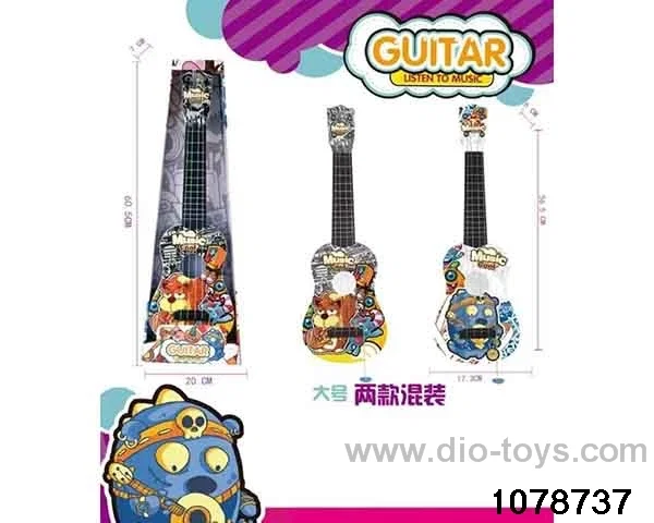 Graffiti Guitar in window box