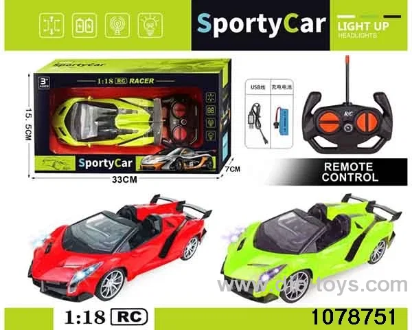1:18 4ch RC car with light(electricity package) in window box
