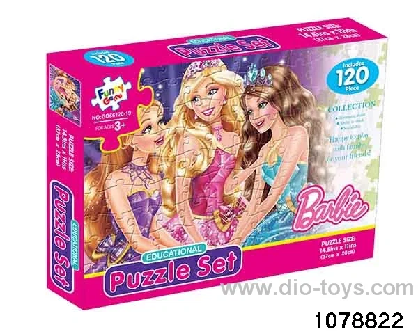 120pcs puzzle in color box