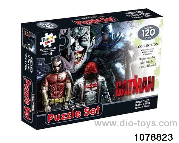 120pcs puzzle in color box