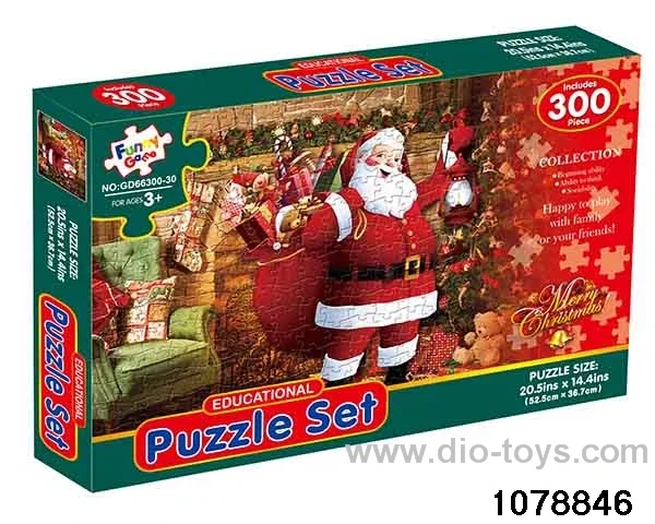 300pcs puzzle in color box