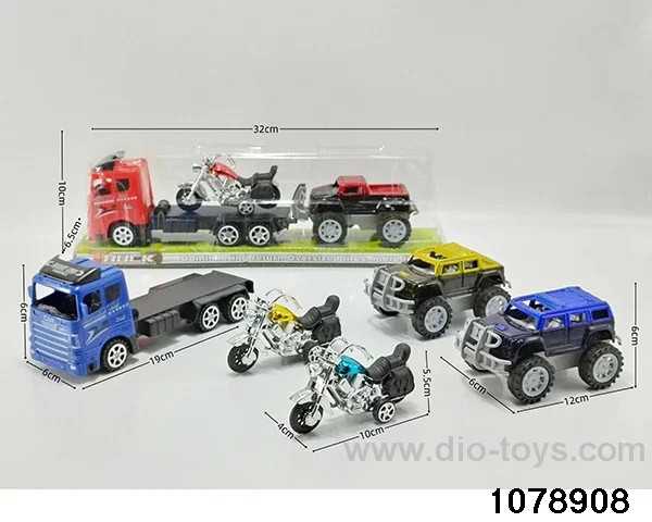 Inertia Tractor Set in PVC cover
