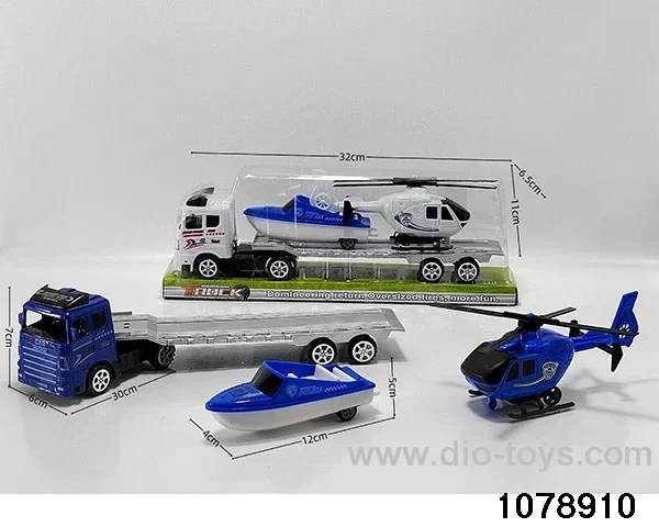 Inertia Tractor Set in PVC cover