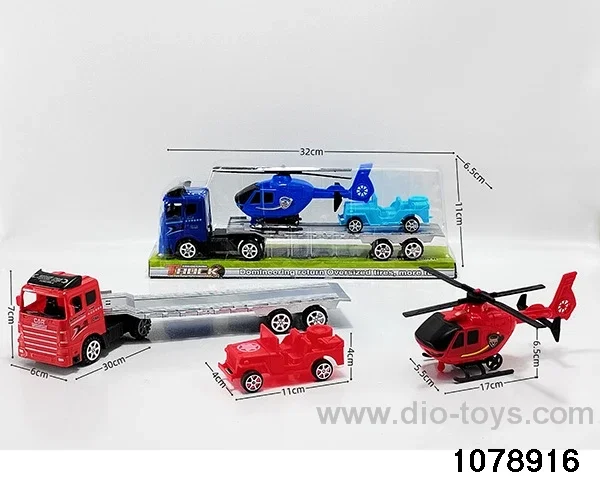 Inertia Tractor Set in PVC cover