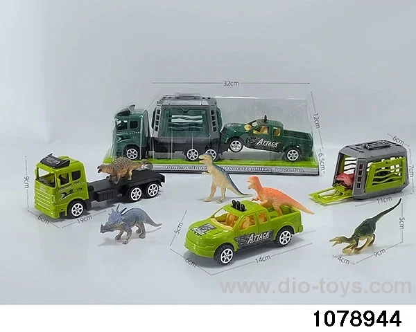 Inertia Tractor Set in PVC cover