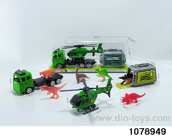 Inertia Tractor Set in PVC cover