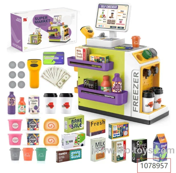 Toy Cash Register Coffee Machine Toys
