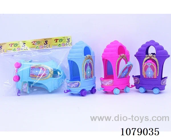 Ice cream truck with door