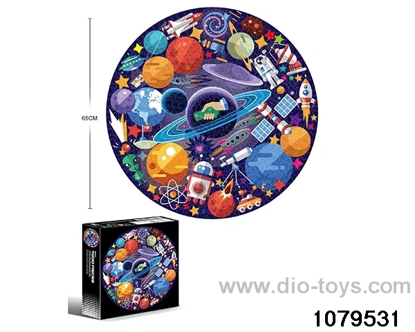 1000pcs puzzle in color box