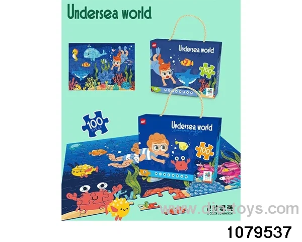 puzzle in color box