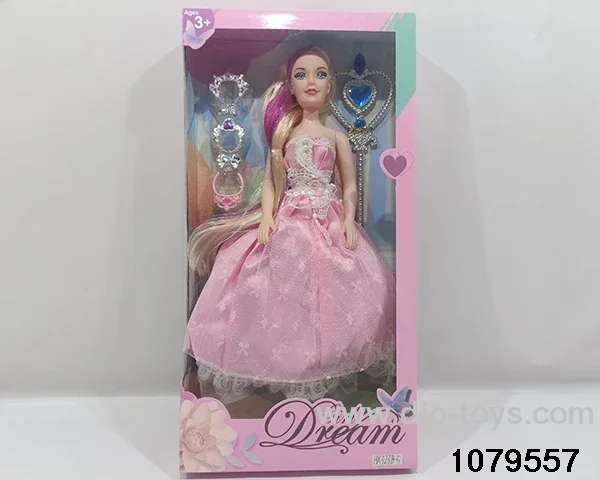 18 inch barbie with ic in window box