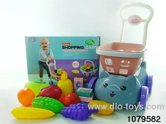 Shopping cart with 14 pcs in color box