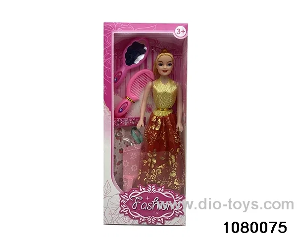 11.5 inch doll set in window box