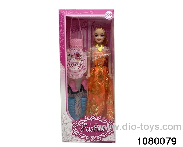 11.5 inch doll set in window box