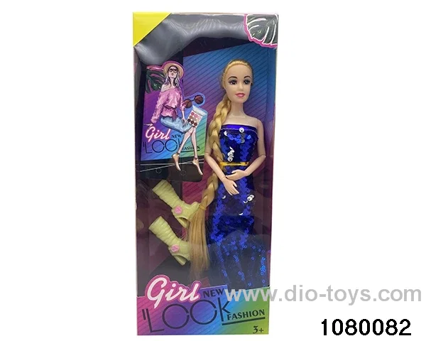 11.5 inch doll set in window box