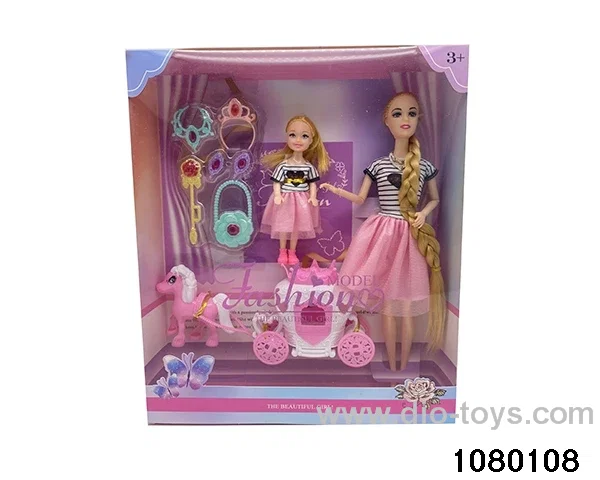 11.5 inch 12 jointed doll set in window box