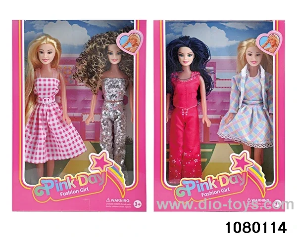 11.5 inch doll set in window box
