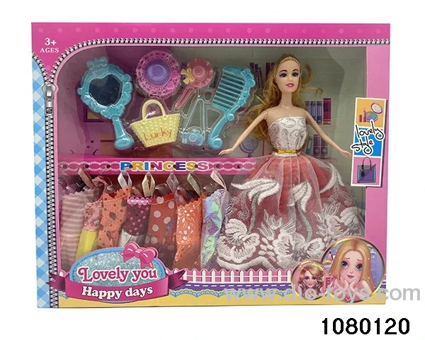 11.5 inch doll set in window box