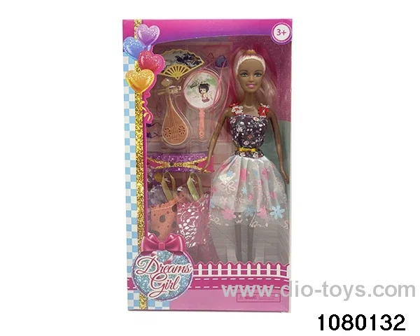 11.5 inch doll set in window box