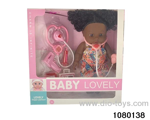 12 inch doll set with 4 voice IC in window box