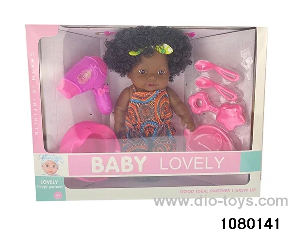 12 inch doll set with 4 voice IC in window box