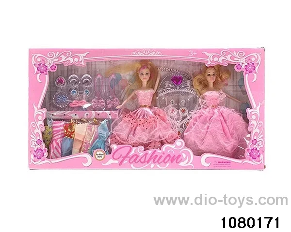 11.5 inch doll set in window box