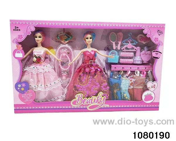 11.5 inch doll set in window box