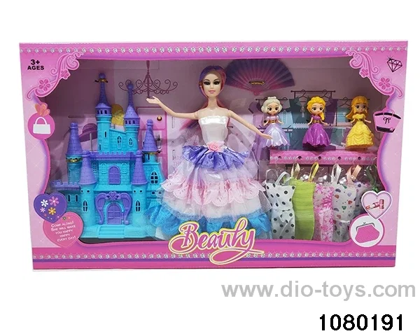 11.5 inch doll set in window box