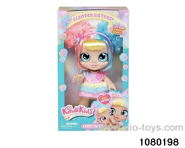 16 inch doll set with light and music in window box