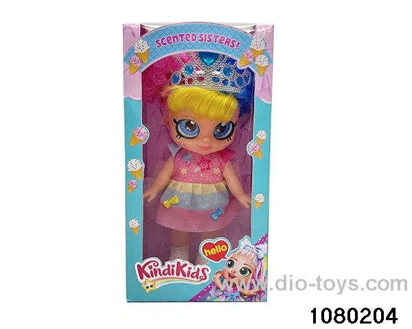 16 inch doll set with light and music in window box