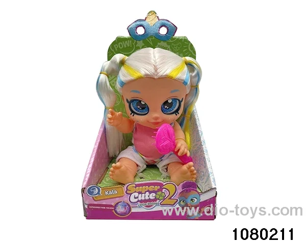 14 inch doll set with light and music in display box