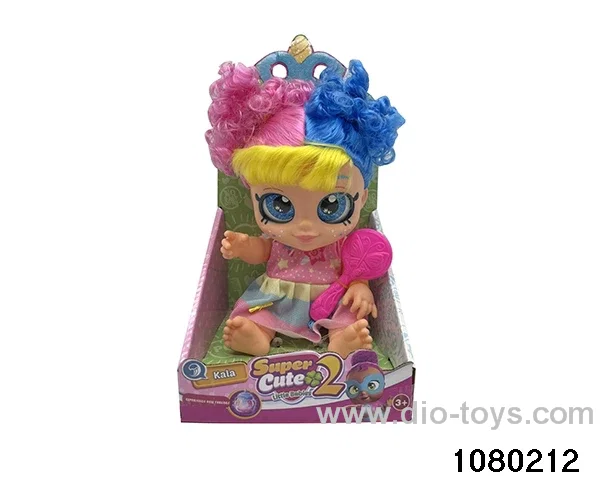 14 inch doll set with light and music in display box